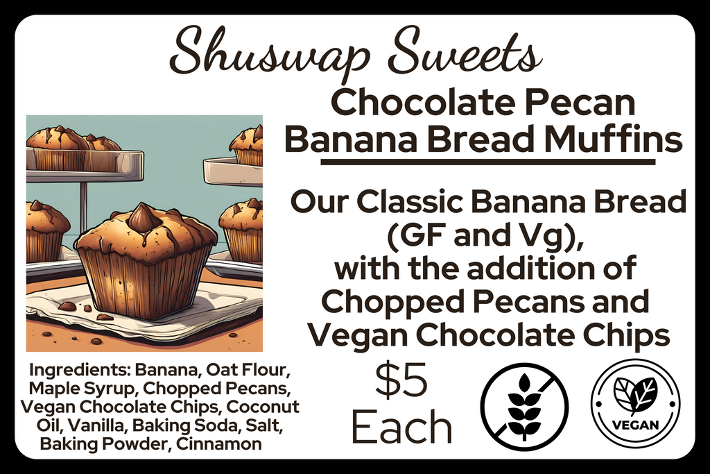 Chocolate Pecan Banana Bread