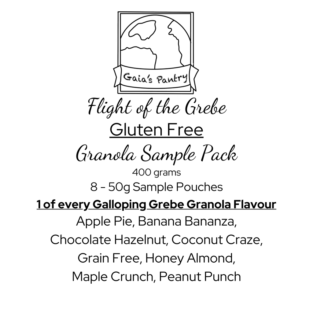 Gluten Free - Galloping Grebe Granola - Flight