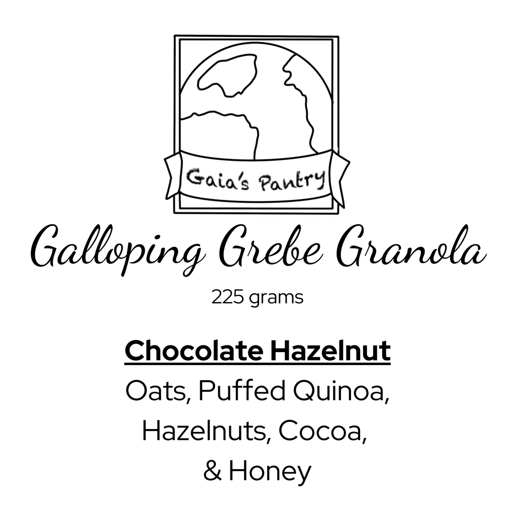 Galloping Grebe Granola - Chocolate Hazelnut