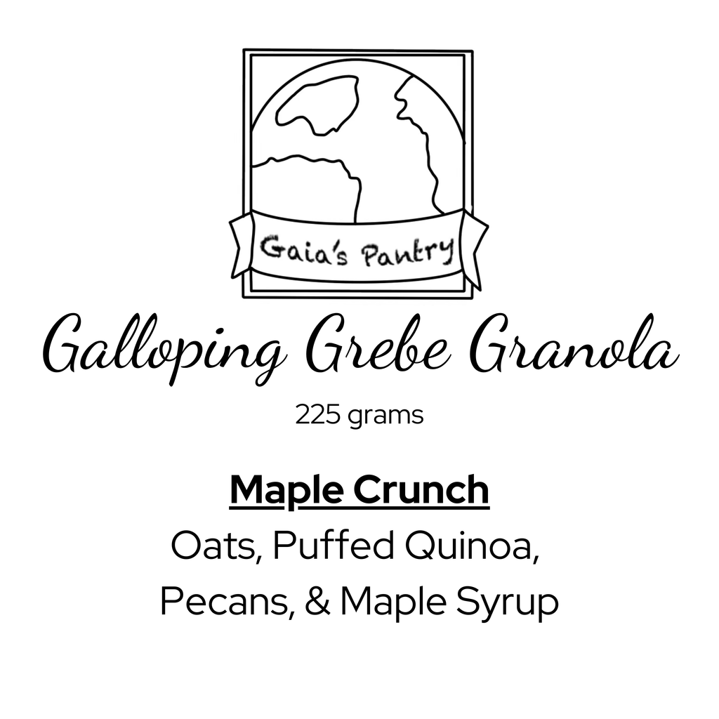 Galloping Grebe Granola - Maple Crunch