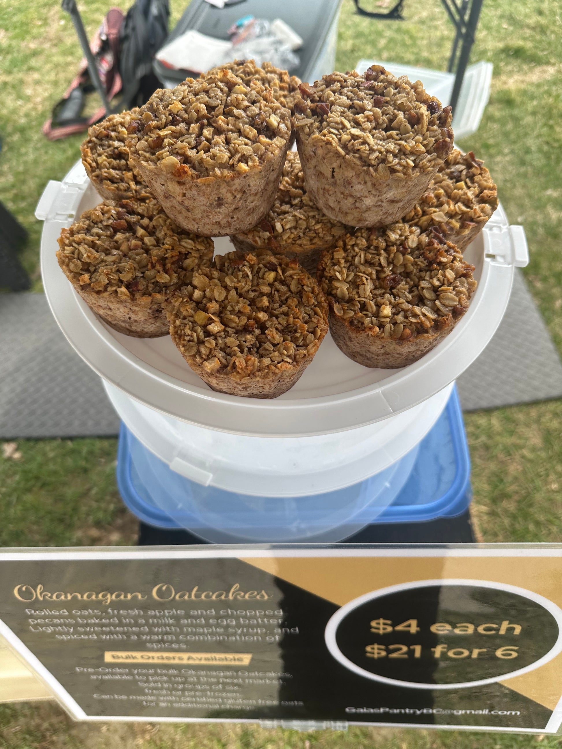 Okanagan Oatcakes 6-Pack